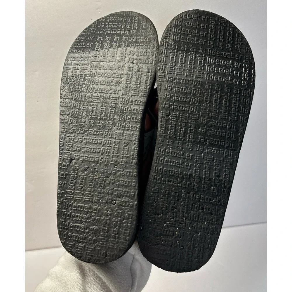 Tidewater Sandals Ocean Legends turtle flip flops (Sz. 9) - Picture 6 of 11